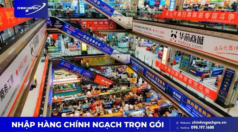 Mua hàng Trung Quốc trực tiếp từ các chợ đầu mối