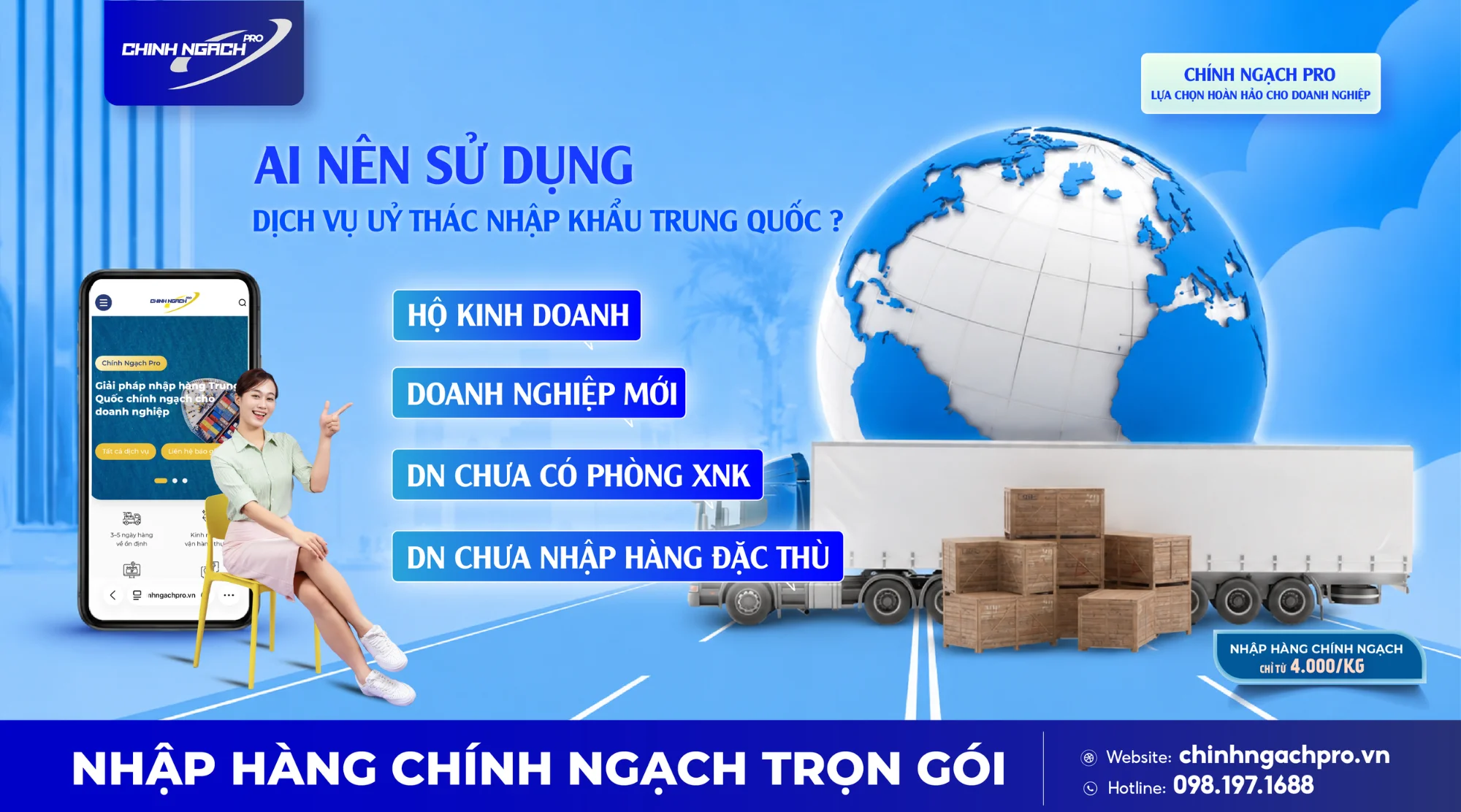 Dịch vụ nhập khẩu ủy thác hàng Trung Quốc phù hợp cho cả cá nhân, doanh nghiệp