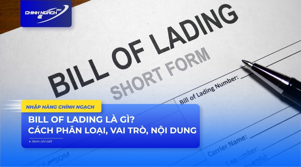 Bill of lading là gì