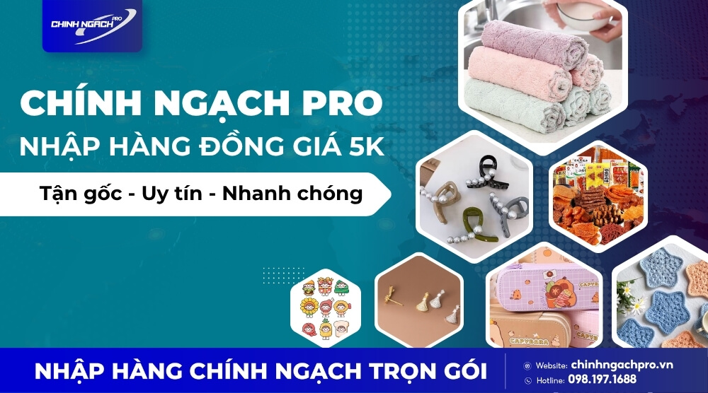 Chính Ngạch Pro nhập hàng đồng giá 5k