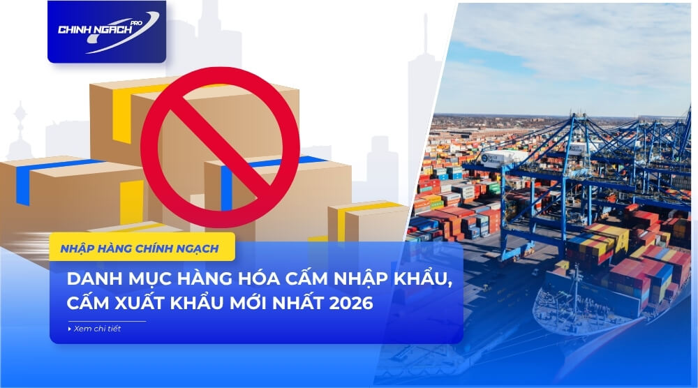 Danh mục hàng hóa cấm nhập khẩu