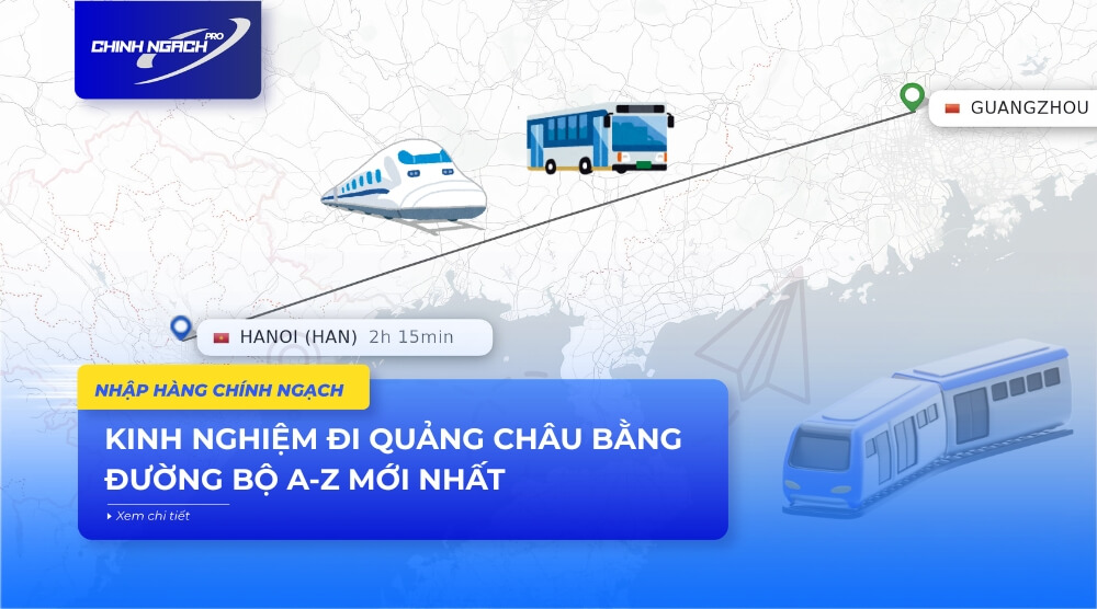 Đi Quảng Châu bằng đường bộ