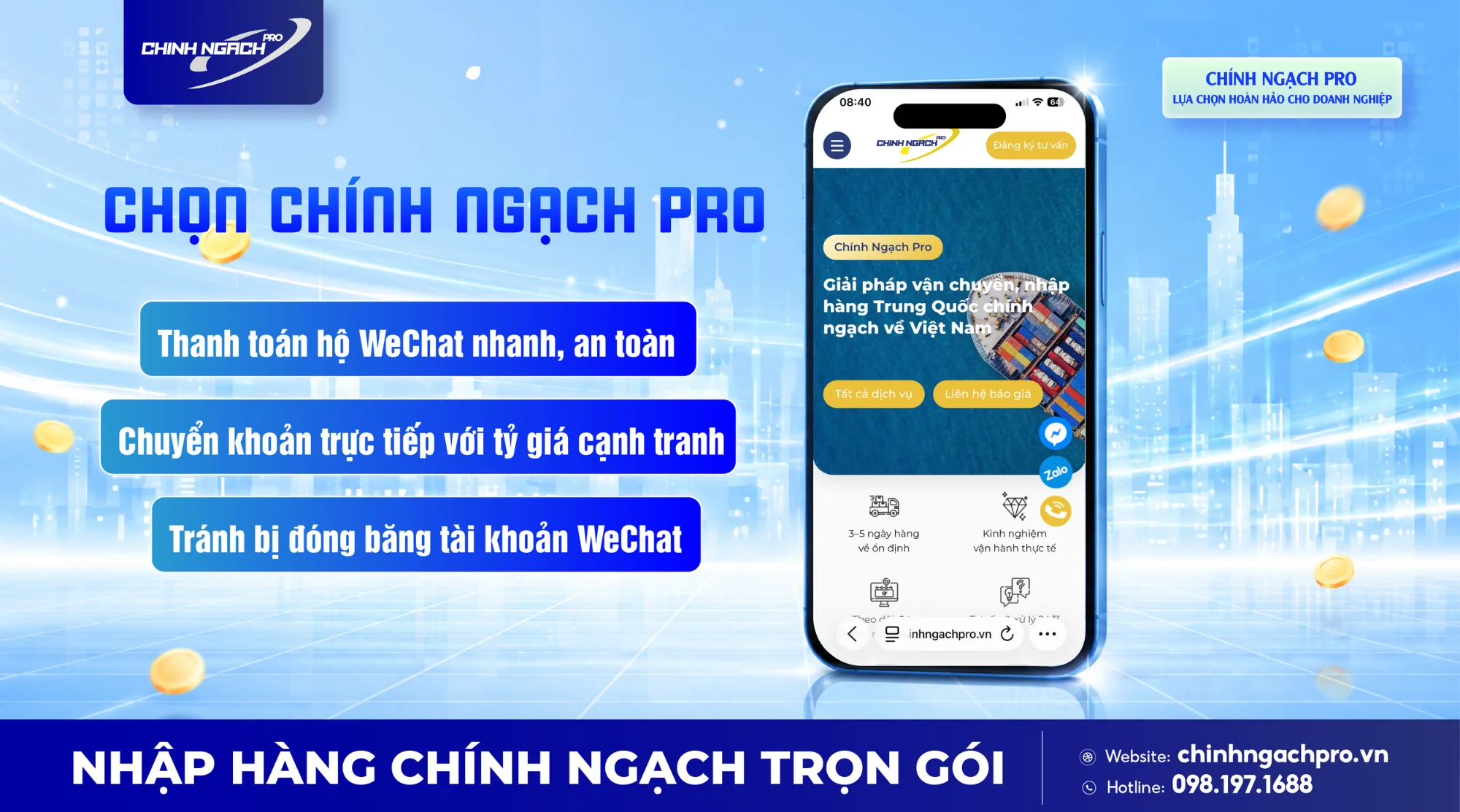 Giải pháp thanh toán tiền hàng Trung Quốc an toàn qua Chính Ngạch Pro
