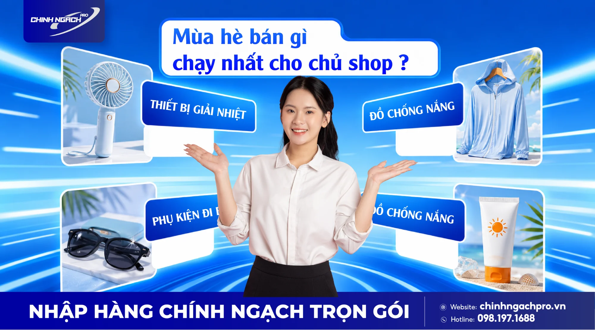 Mùa hè bán gì chạy nhất cho chủ shop