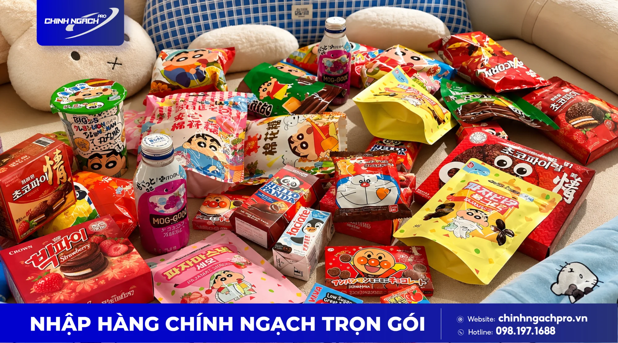 Trung Quốc với vô vàn thương hiệu kẹo bánh nội địa
