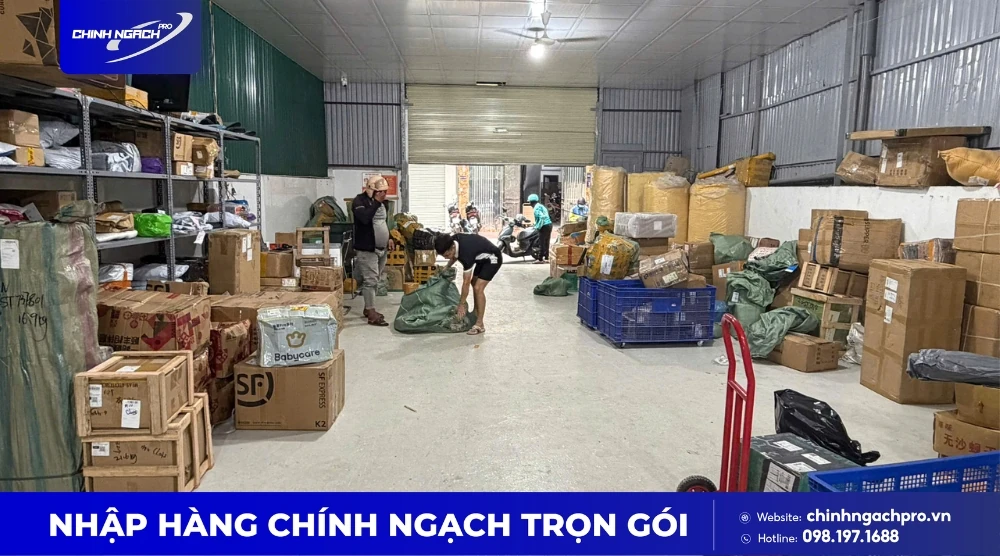 Hàng hóa được giao đến kho hoặc địa chỉ nhận hàng của khách hàng trên toàn quốc