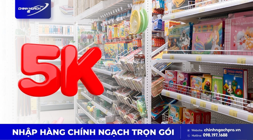 Nguồn hàng đồng giá 5k đa dạng vốn ít