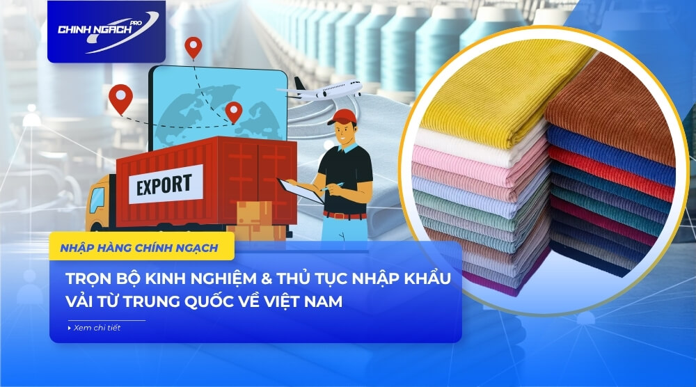 Nhập khẩu vải từ Trung Quốc
