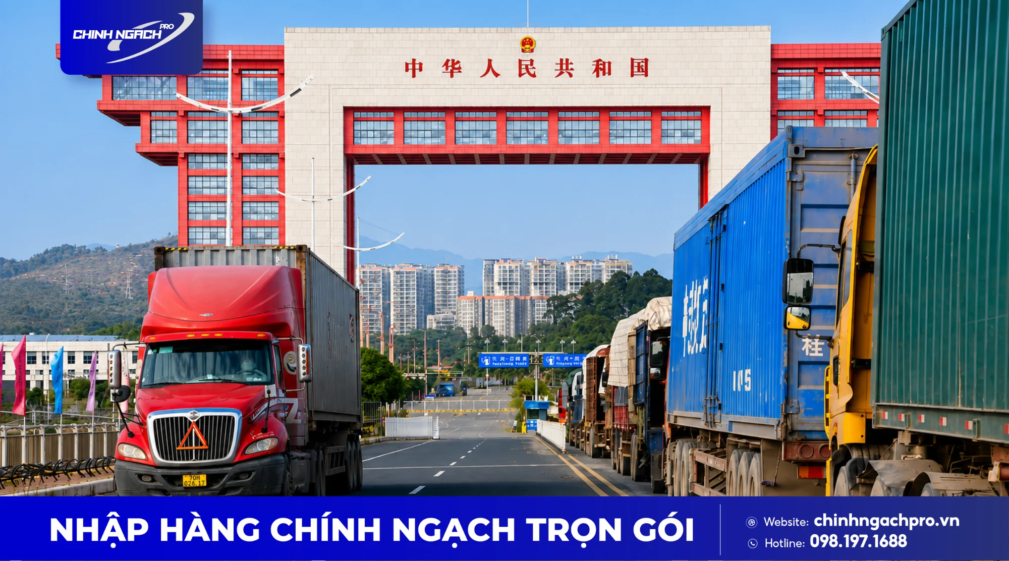 Vận chuyển hàng hoá qua cửa khẩu Trung Quốc