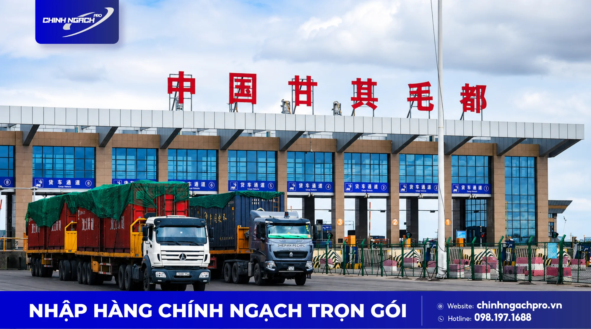 Hàng hoá đi qua cửa khẩu Trung Quốc về Việt Nam