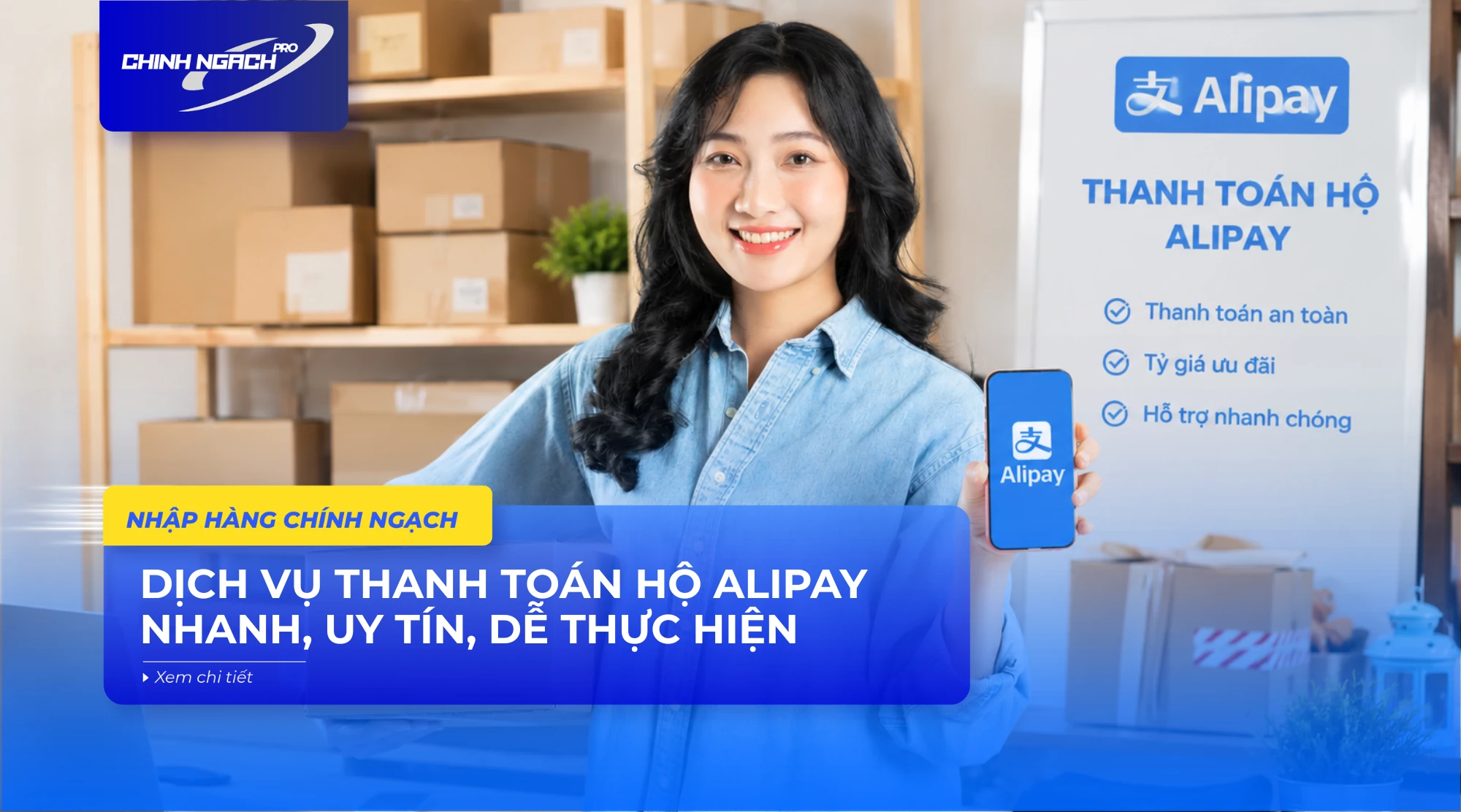 Dịch vụ thanh toán hộ Alipay nhanh, uy tín, dễ thực hiện