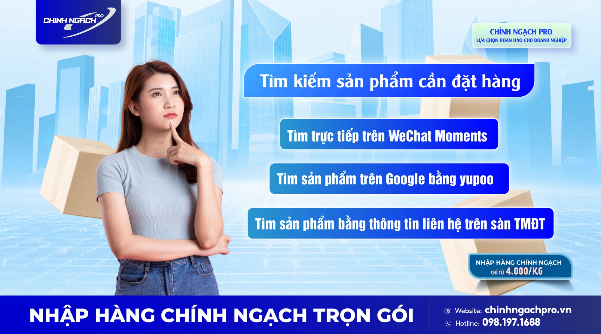 Các cách tìm kiếm sản phẩm cần đặt hàng