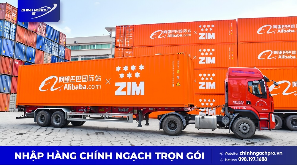 Vận chuyển Alibaba đưa hàng hóa về Việt Nam