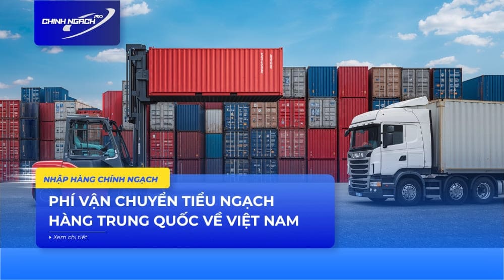 Vận chuyển hàng tiểu ngạch Trung Quốc