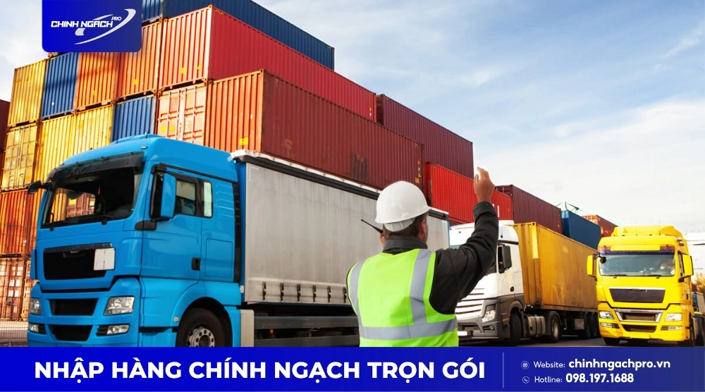 Vận chuyển máy móc từ Trung Quốc về Việt bằng đường bộ