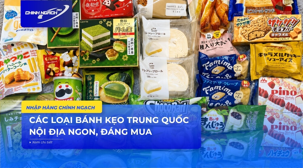Bánh kẹo Trung Quốc nội địa