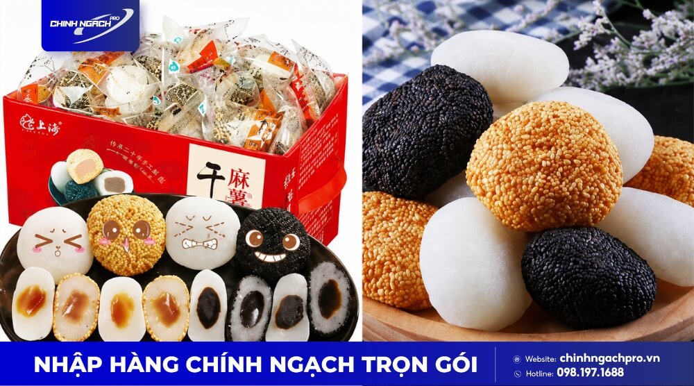 Bánh Mochi Trung Quốc nội địa Bánh Mochi Trung Quốc nội địa
