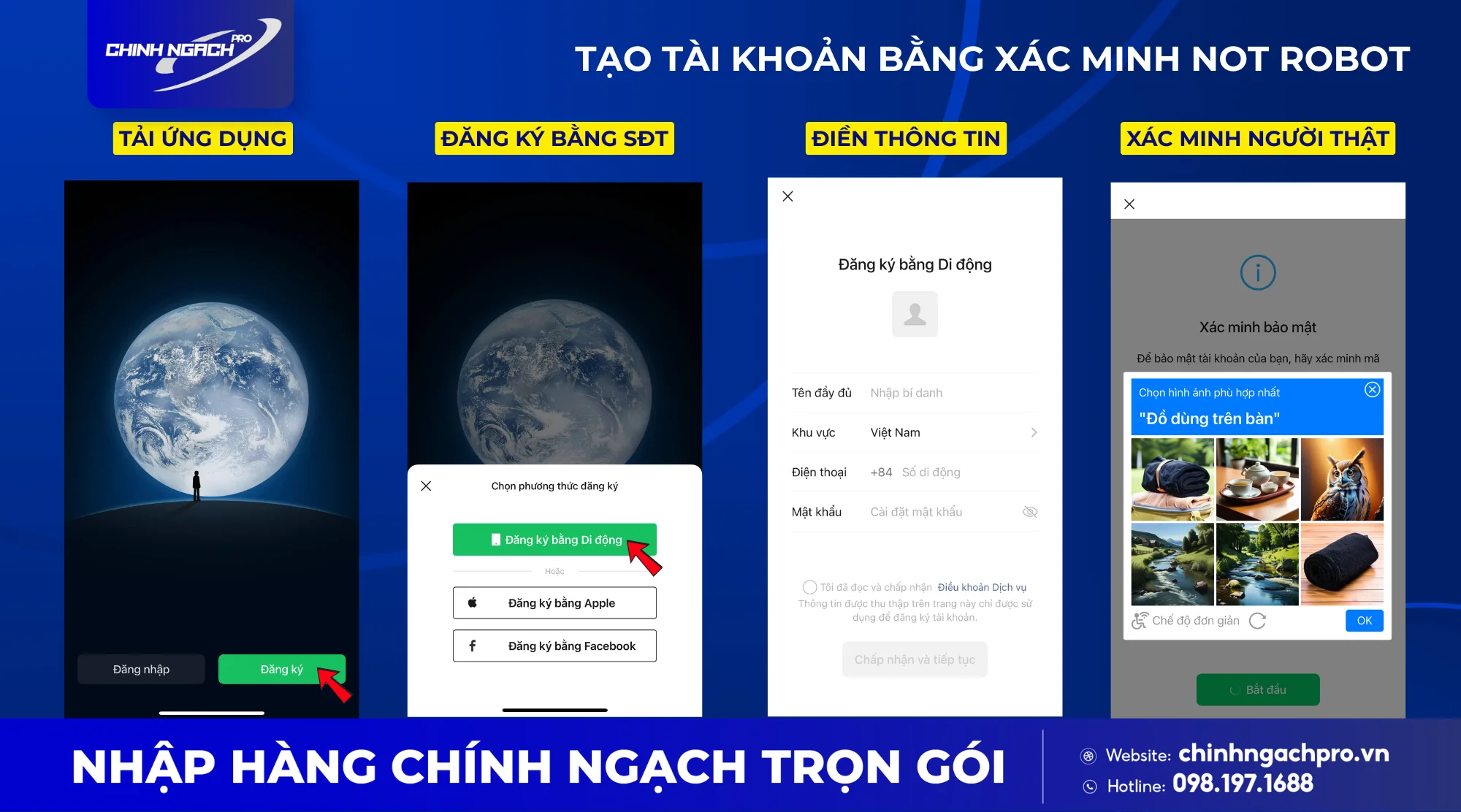 Cách đăng ký Wechat không cần quét mã bằng mảnh ghép