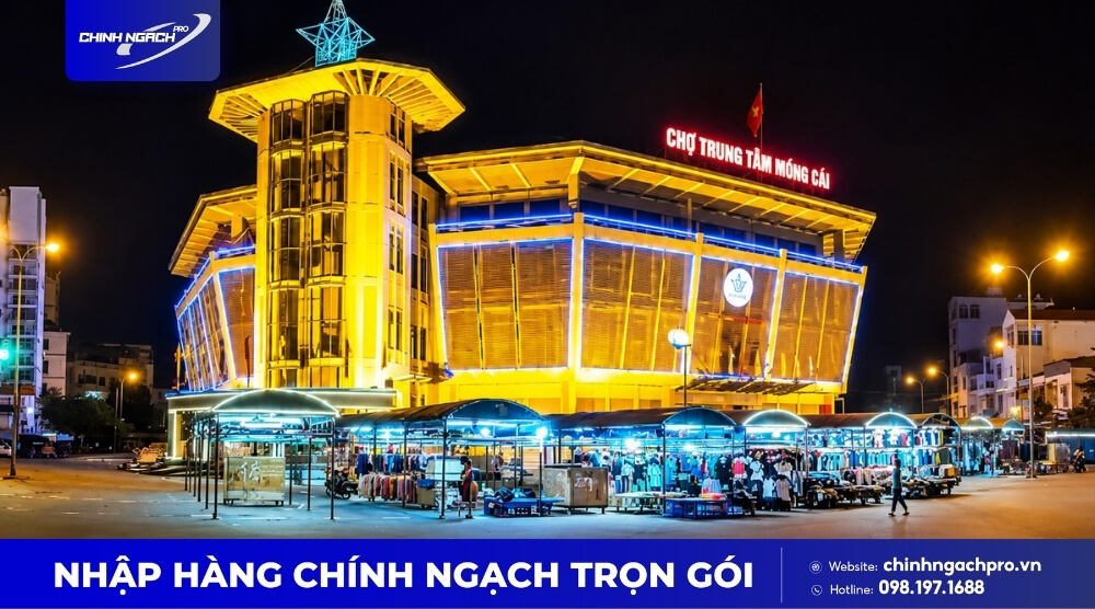 Chợ Đêm Móng Cái mua sắm ăn uống giải trí