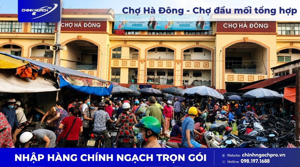 Chợ Hà Đông - Chợ đầu mối tổng hợp ở Hà Nội