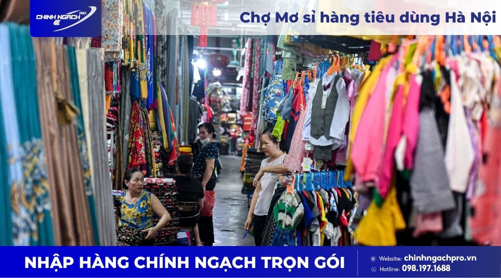 Chợ Mơ - Chợ đầu mối ở Hà Nội