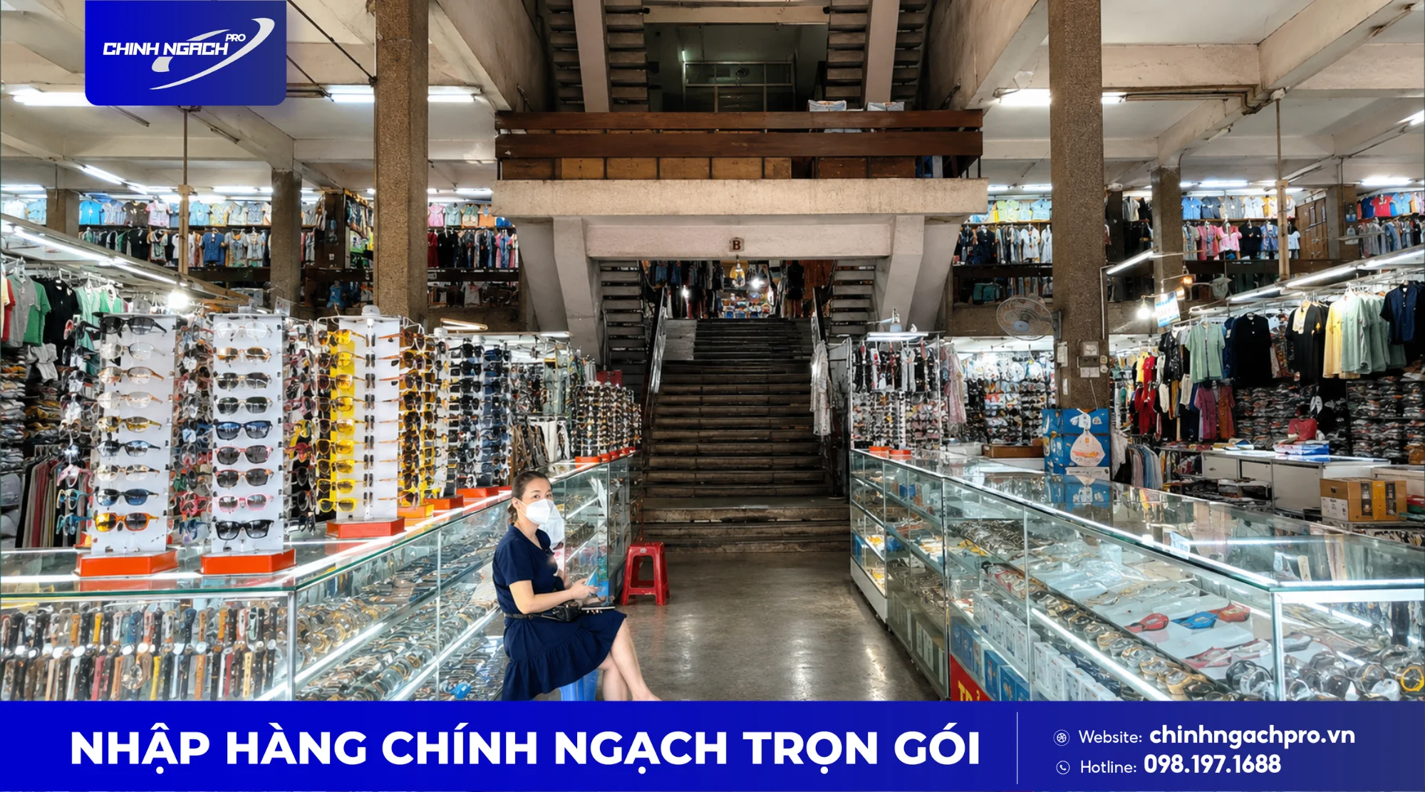Sự đa dạng mẫu mã là điểm mạnh nổi bật của chợ Tân Bình