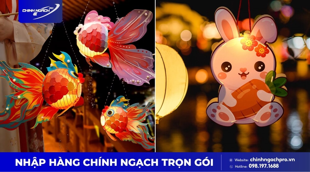 Lồng đèn động vật ngộ nghĩnh