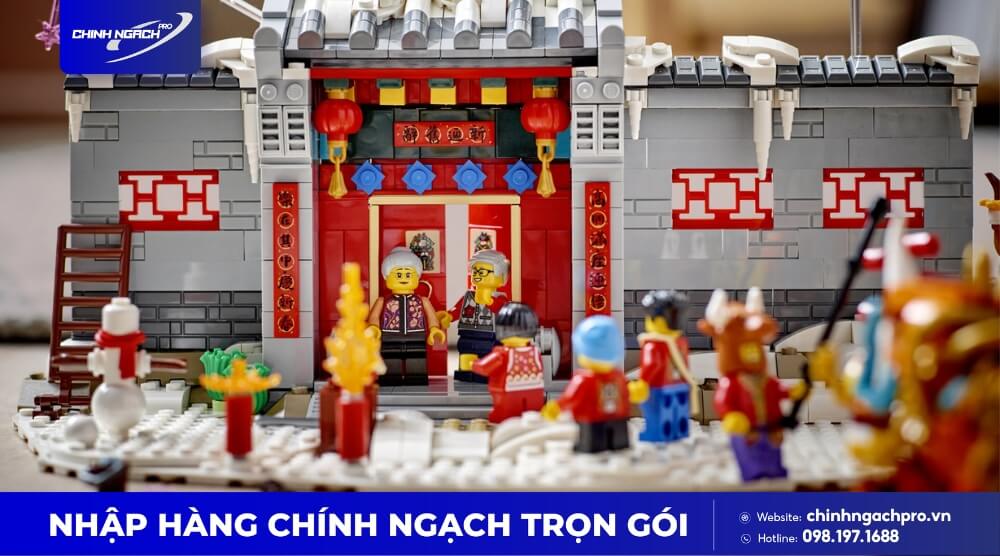 Đồ chơi lego Trung Quốc lắp ráp