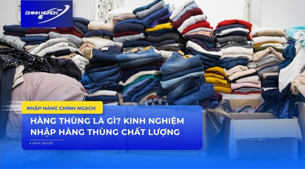 Hàng thùng là gì