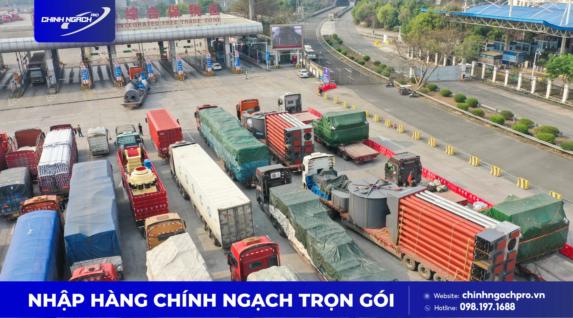 Vận chuyển hàng từ kho Bằng Tường về các kho tại Việt Nam