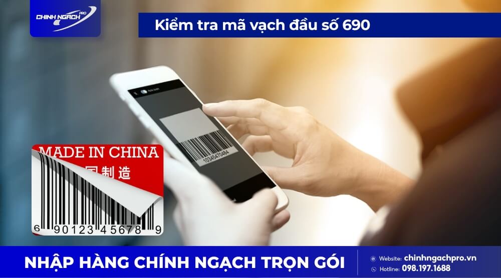 Kiểm tra hàng có mã vạch 690 bằng phần mềm