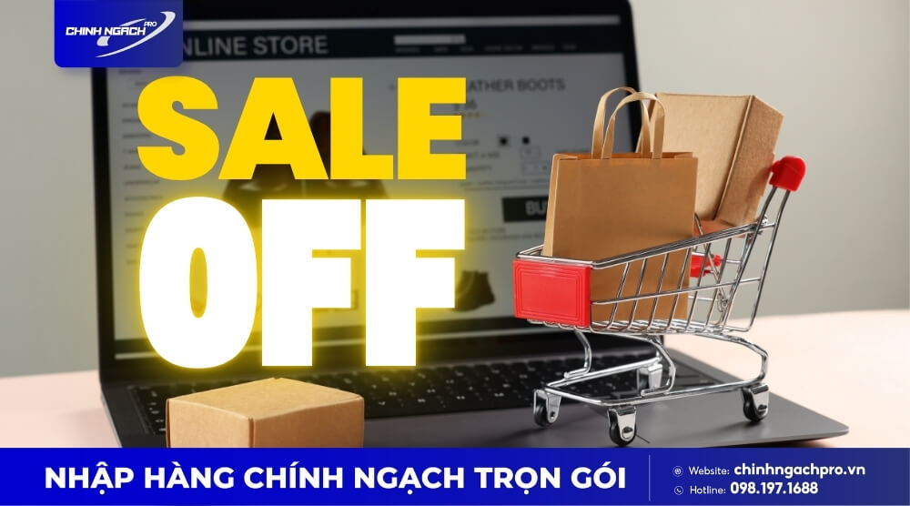 Mua hàng sale off trên các trang TMĐT Trung Quốc