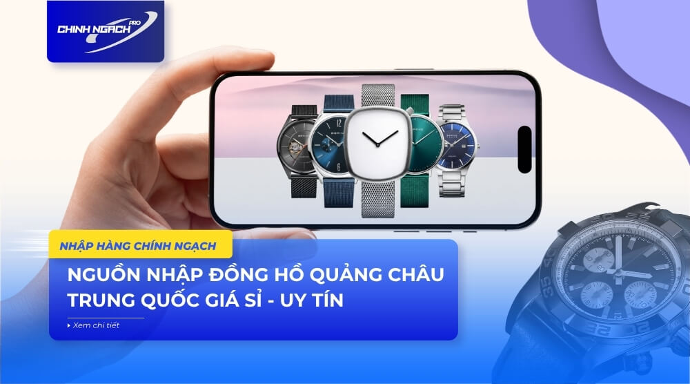 Nhập đồng hồ Trung Quốc