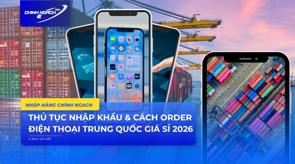 Nhập khẩu điện thoại từ Trung Quốc
