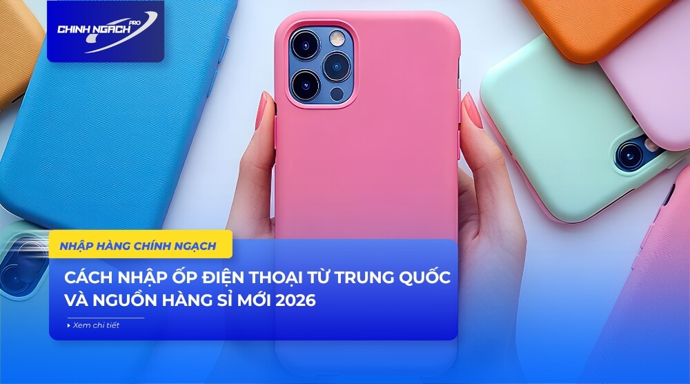 Nhập ốp điện thoại từ Trung Quốc