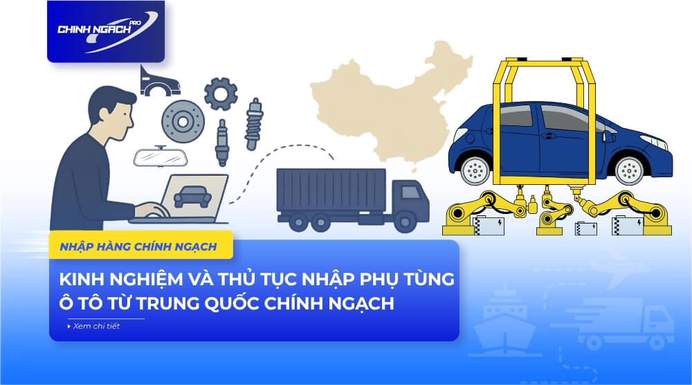 Nhập phụ tùng ô tô từ Trung Quốc