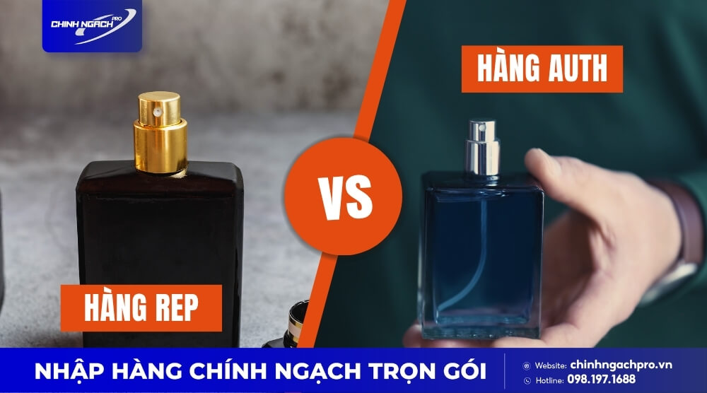 Hàng rep (Replica) và hàng chính hãng có sự khác nhau