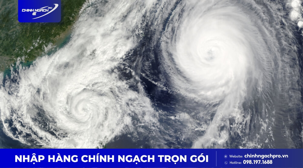 Thời tiết xấu làm chậm tiến độ hàng Trung Quốc về Việt Nam