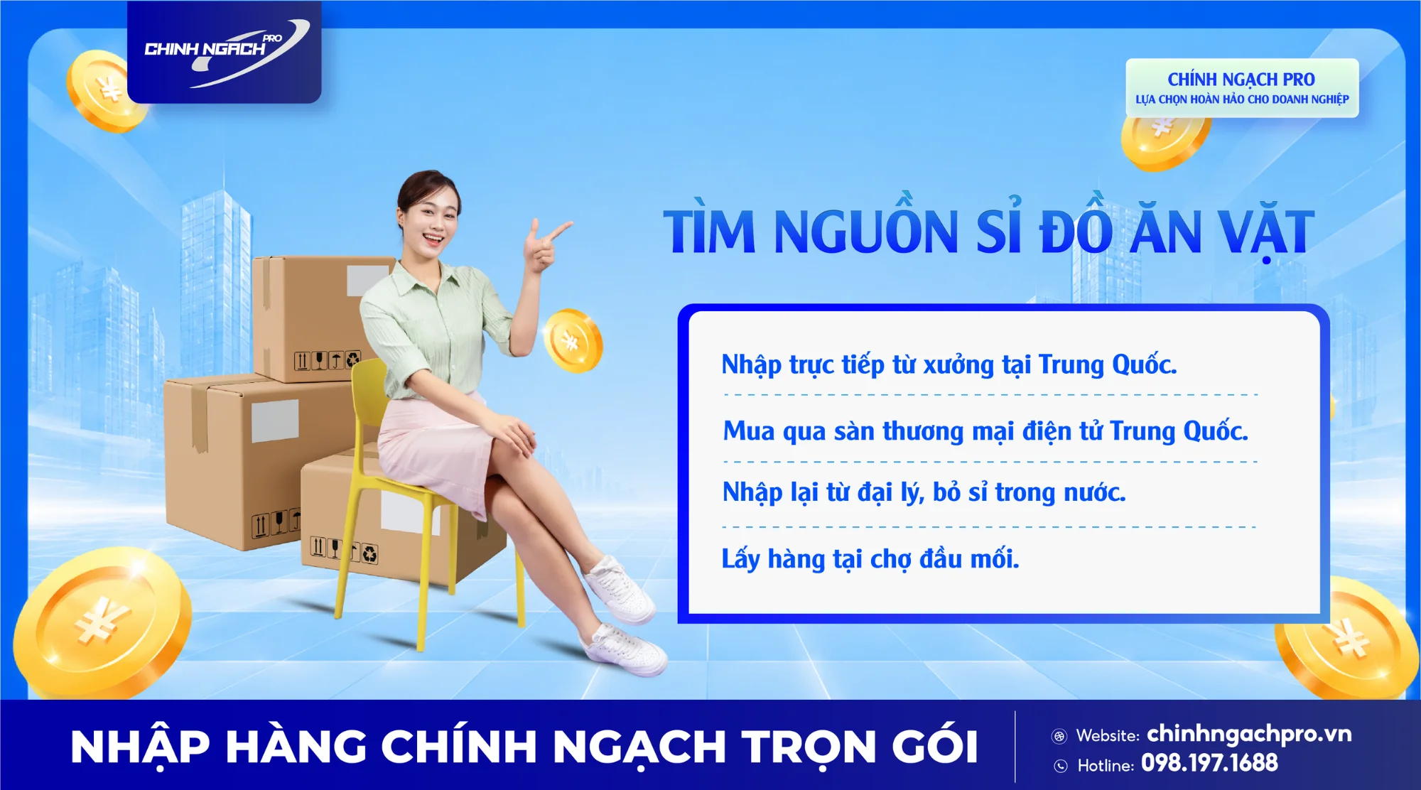 4 Cách tìm nguồn sỉ đồ ăn vặt Trung Quốc