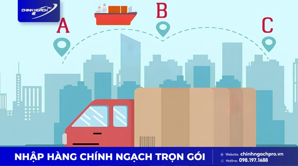 Trạng thái đơn hàng đang trung chuyển