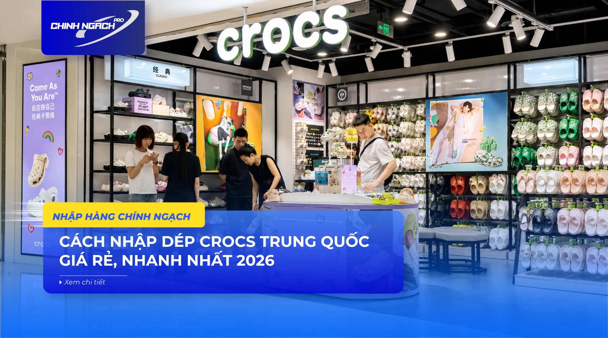 Dép Crocs Trung Quốc