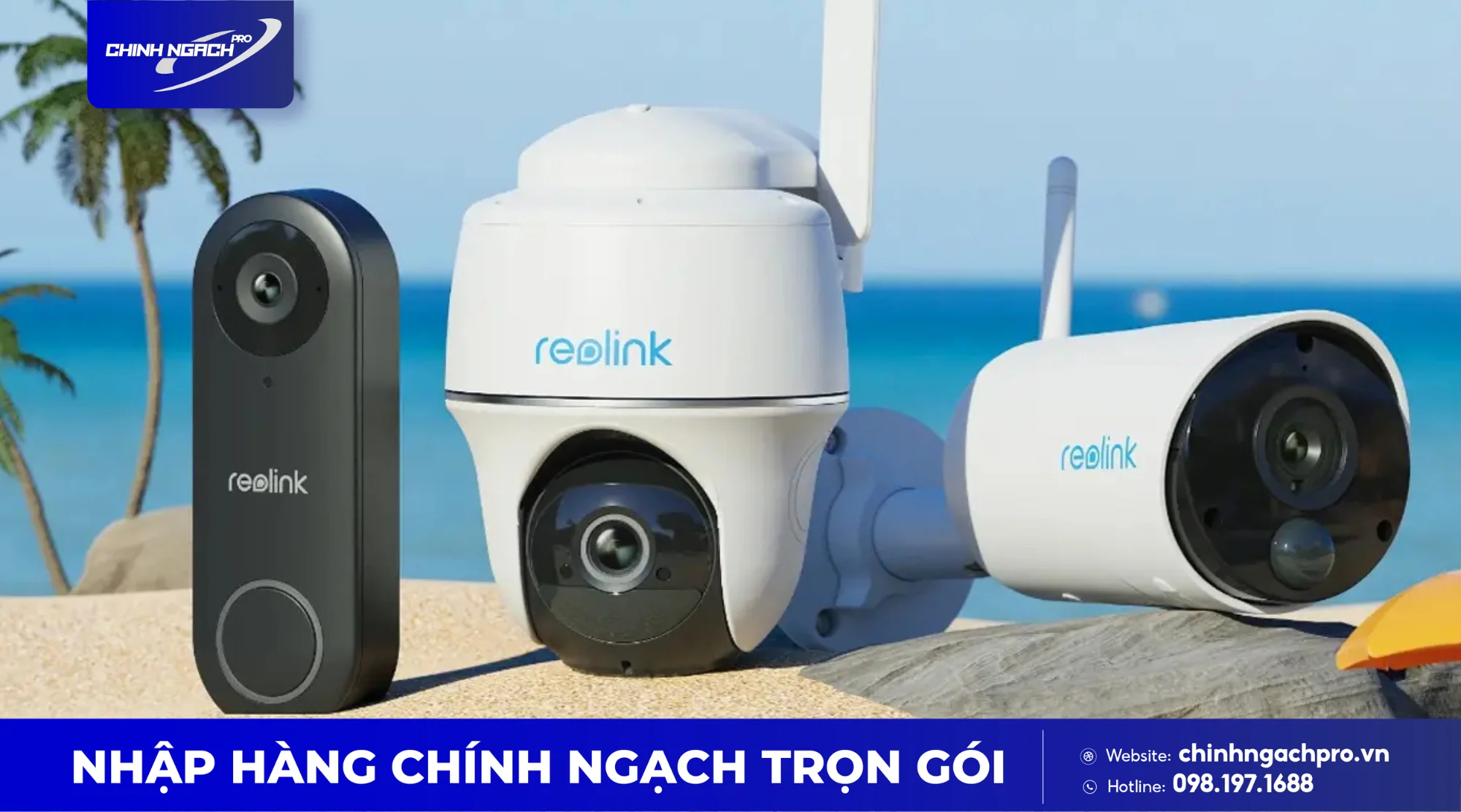 Camera pin và năng lượng mặt trời Reolink lắp ngoài trời