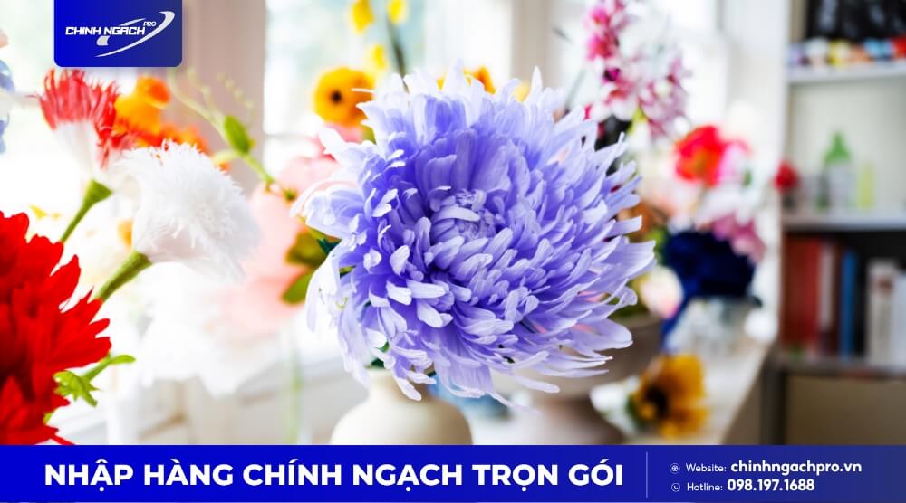 Hoa giả Trung Quốc làm từ giấy tỉ mỉ từng chi tiết