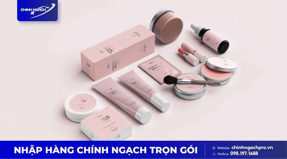 Mỹ phẩm Trung Quốc thiết kế đẹp