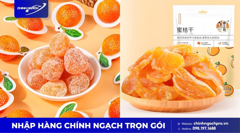 Ô mai quýt Trung Quốc