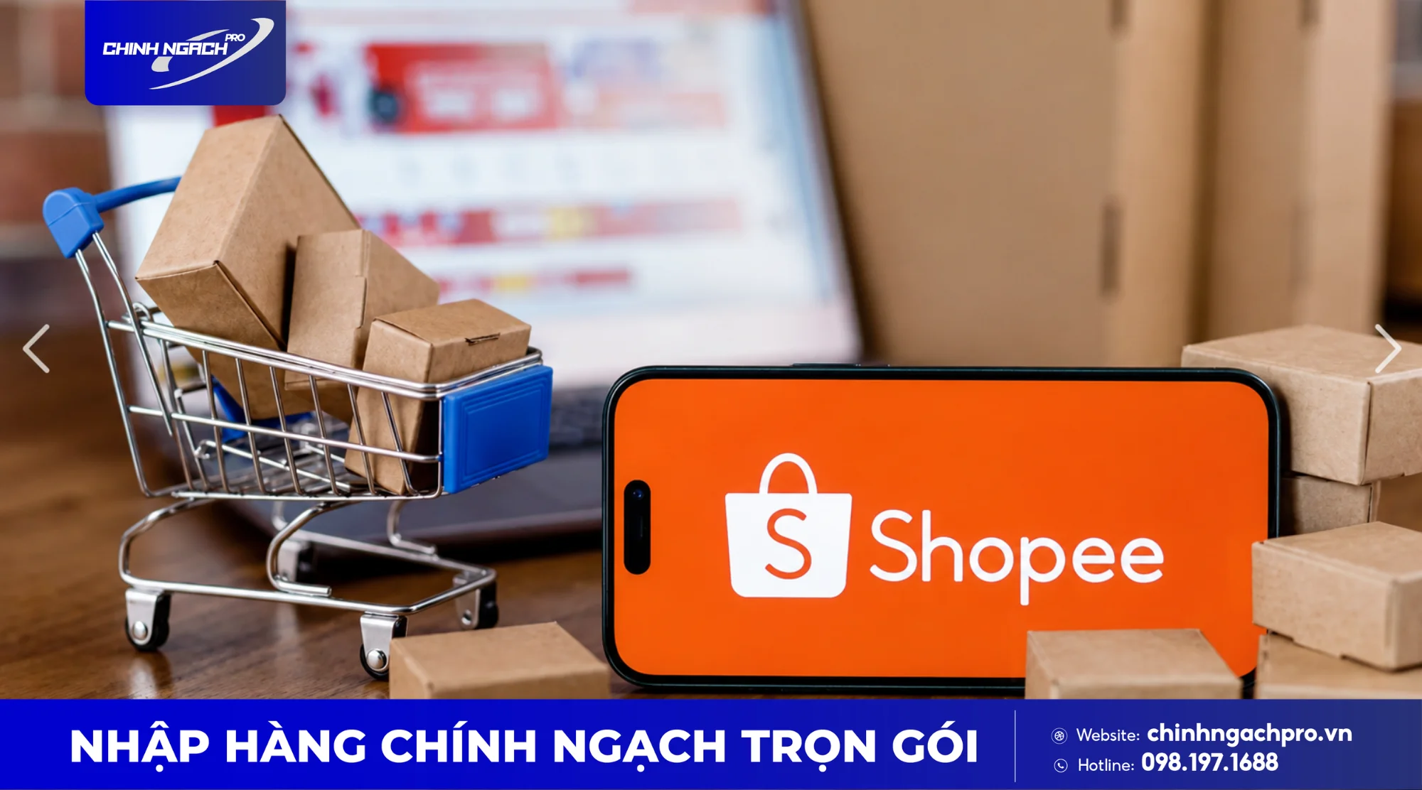 Ứng dụng shopee trên điện thoại