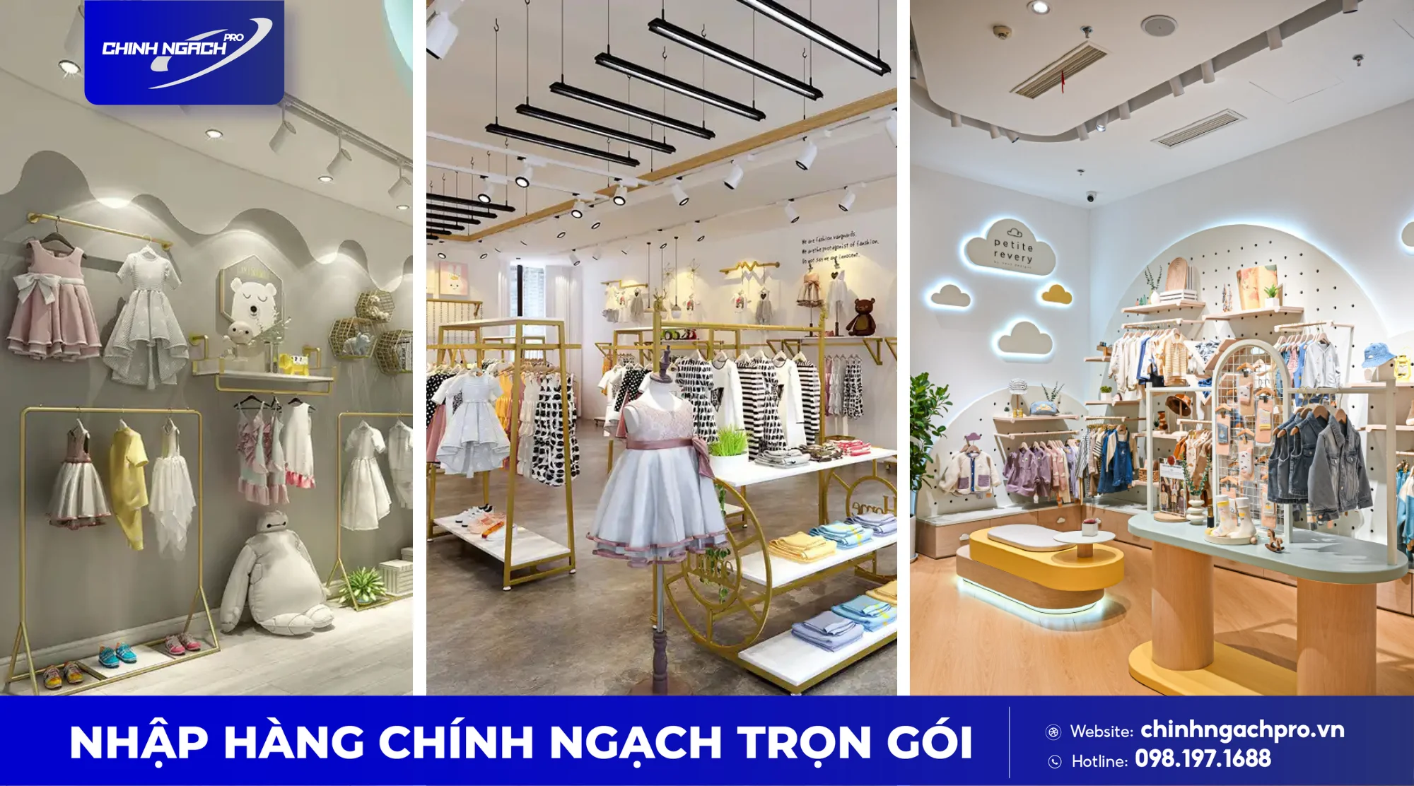 Cửa hàng thời trang trẻ em tại Trung Quốc