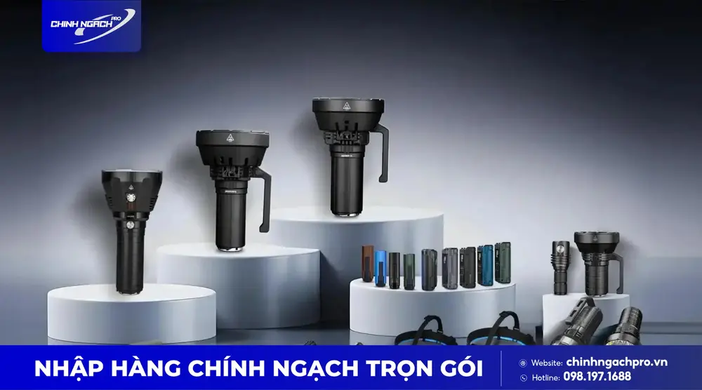 Đèn pin siêu sáng Trung Quốc Imalent