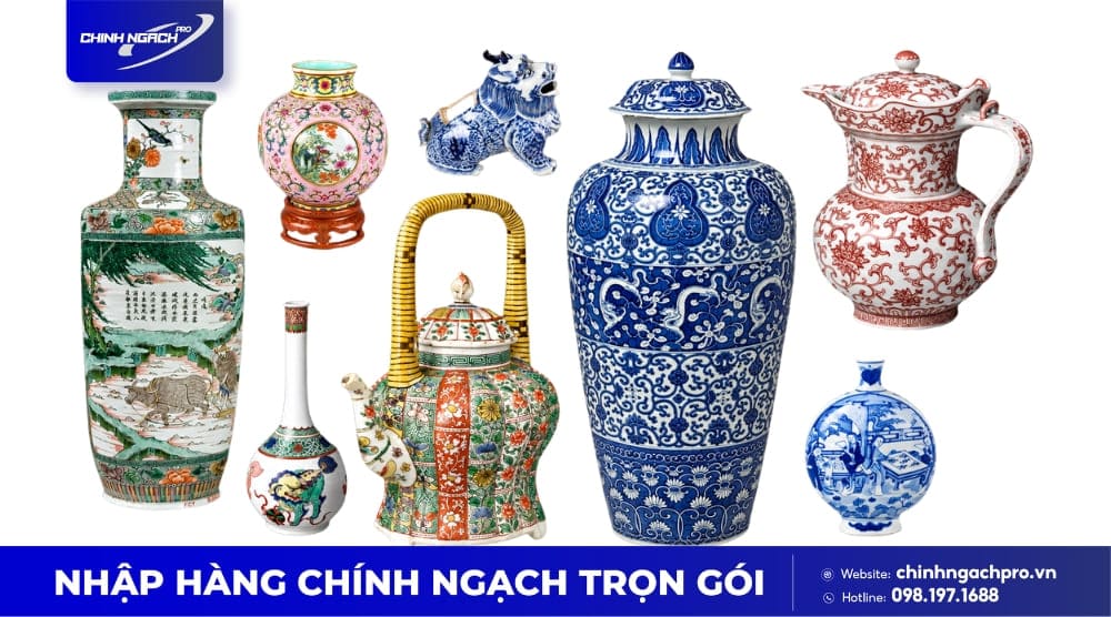 Giá gốm sứ Trung Quốc