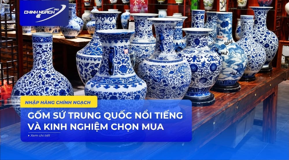 Gốm sứ Trung Quốc nổi tiếng